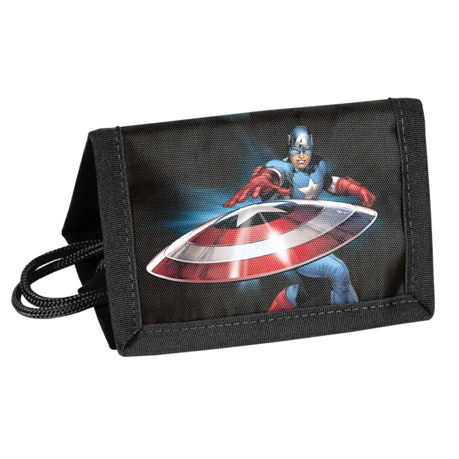Marvel Avengers Portemonnee, Shield 12 x 8,5 cm Polyester