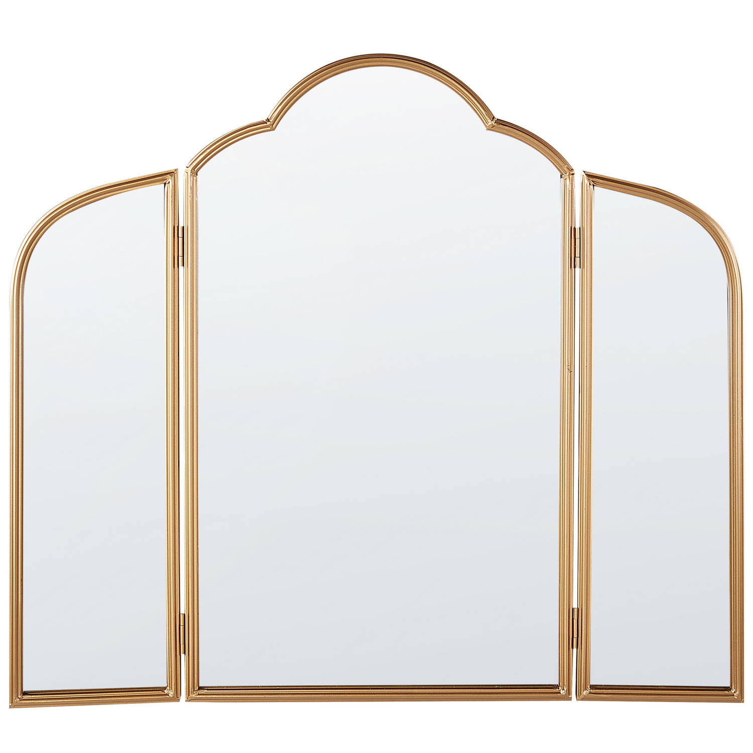Beliani SAVILLY Decoratieve Spiegel-Goud-IJzer