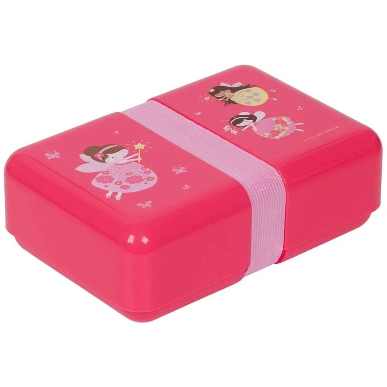 Little Lovely lunchbox Feetje meisjes 18 x 6 x 12 cm roze