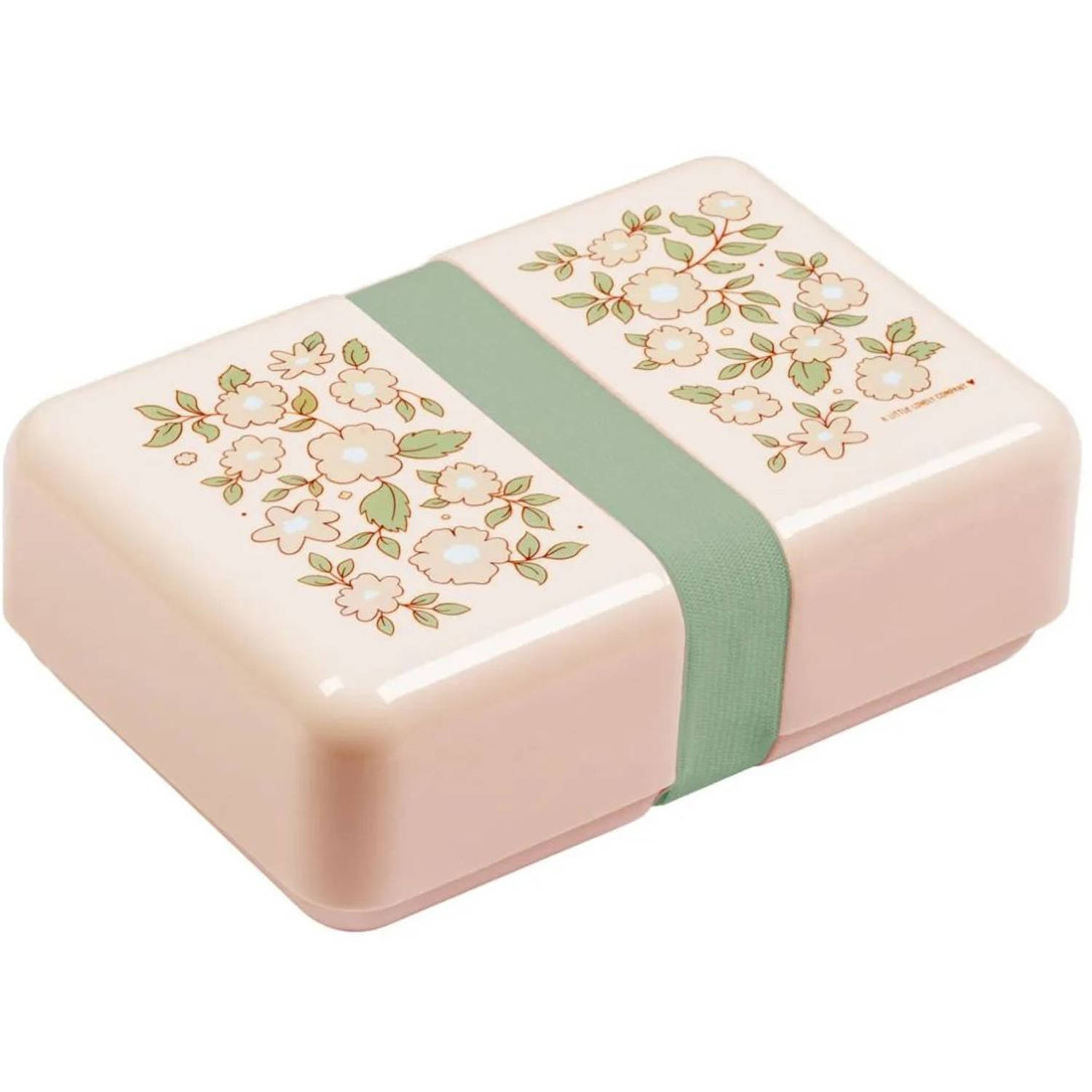 A Little Lovely Company Lunchbox Roze Bloesems