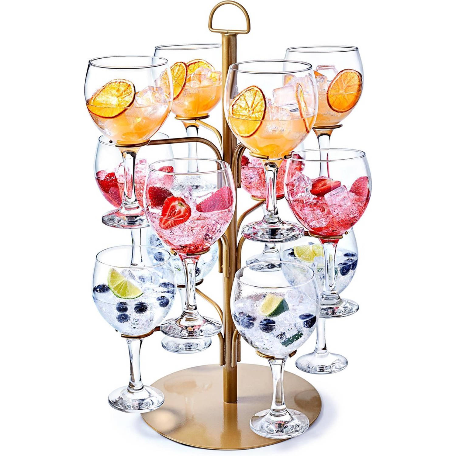 CasaLupo Cocktail Boom - voor 12 glazen - Goud