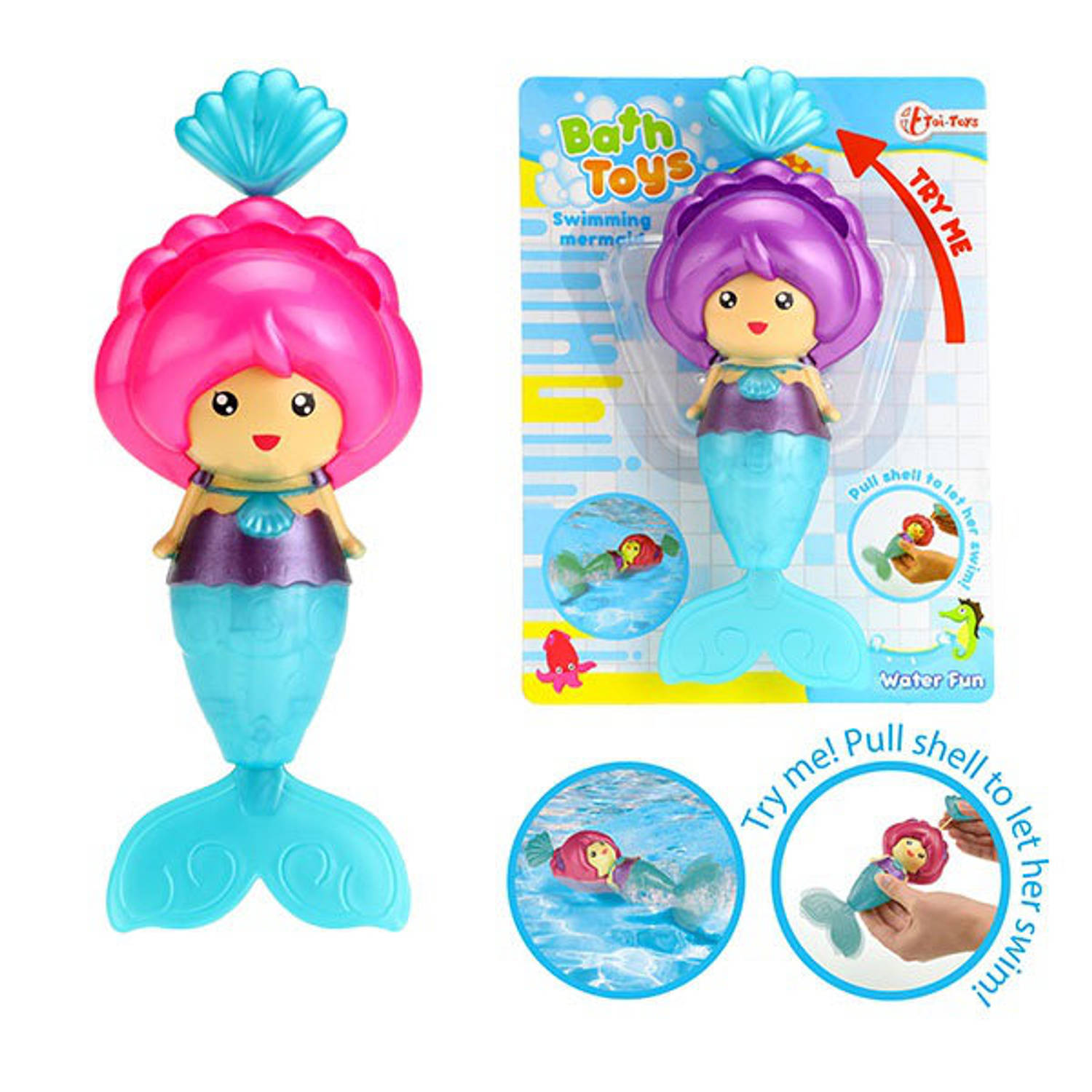 Bad speelgoed zwemmende zeemeermin 65152Z