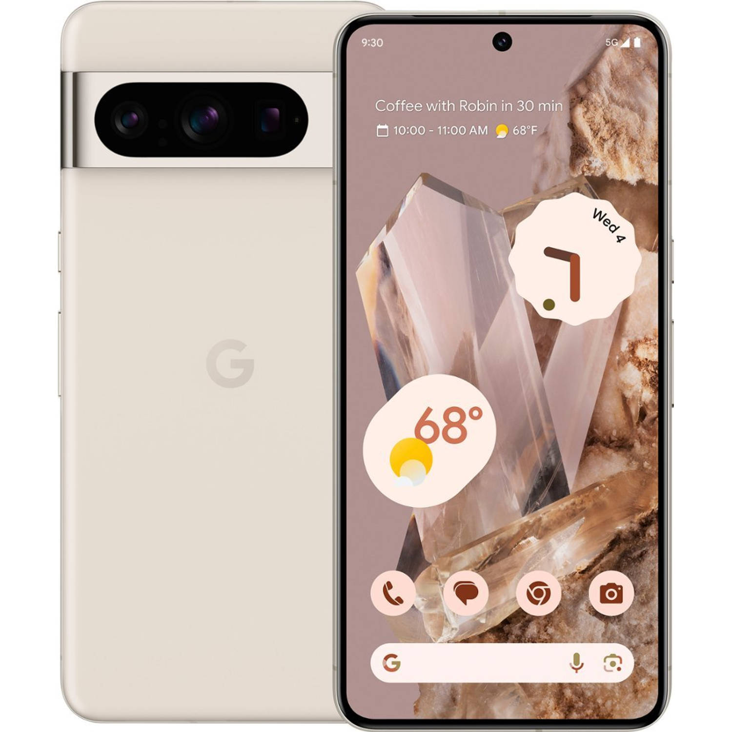 Google Pixel 8 Pro 5G smartphone 256 GB 17 cm (6.7 inch) Porselein Android 14 Dual-SIM