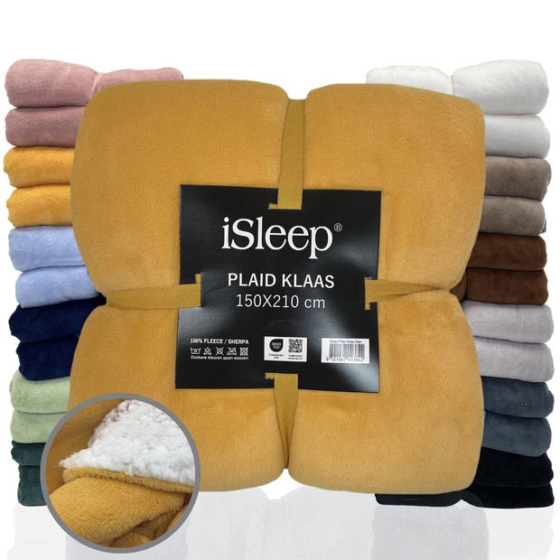 iSleep Plaid Klaas - Oker