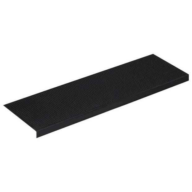 vidaXL Trapmatten 5 st 25x75 cm rubber