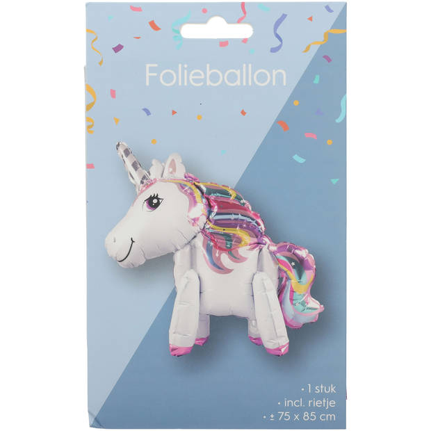 Folieballon - Unicorn