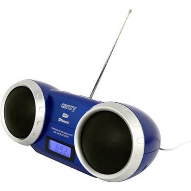 Camry CR 1139 B - Bluetooth speaker - Blauw - 2 speakers - lcd scherm
