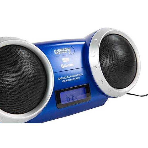 Camry CR 1139 B - Bluetooth speaker - Blauw - 2 speakers - lcd scherm