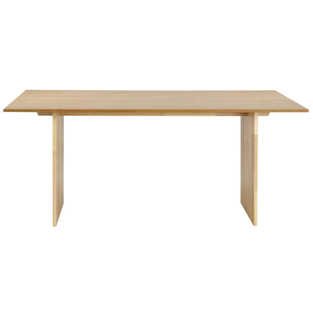 Beliani MOORA - Eettafel-Lichte houtkleur-MDF