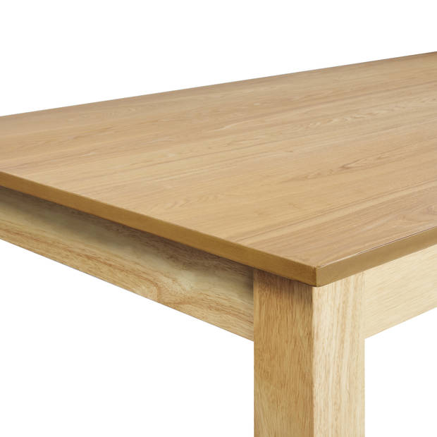 Beliani MADURA - Eettafel-Lichte houtkleur-MDF