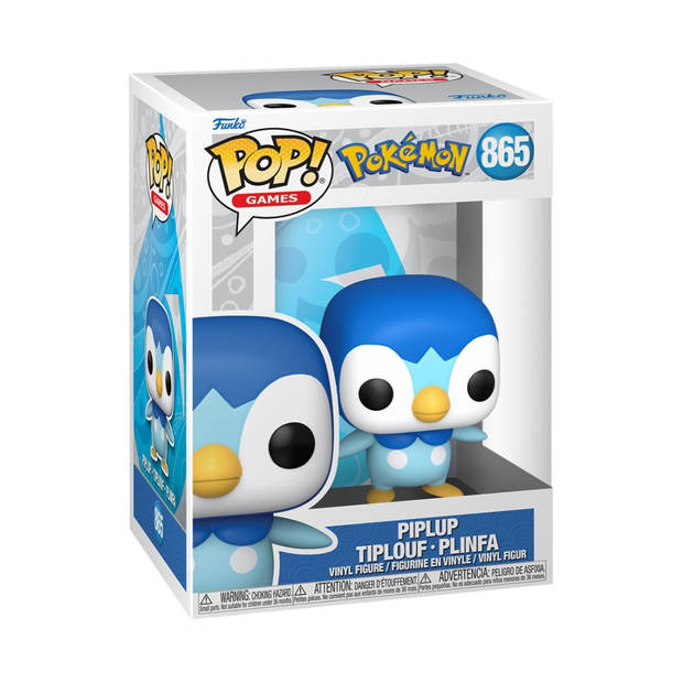 Pop Games: Pokémon Piplup - Funko Pop #865