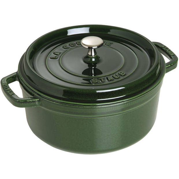 Staub Braadpan / Cocotte - Basilicum - ø 24 cm / 3.8 liter