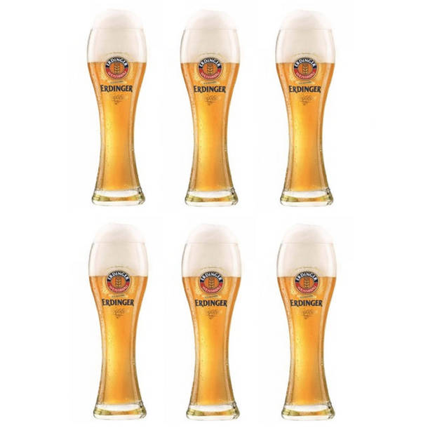 Erdinger Bierglazen - 330 ml - 6 stuks