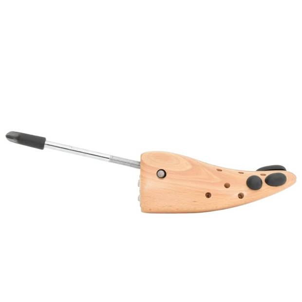 vidaXL Schoenspanner EU 39-41 massief beukenhout