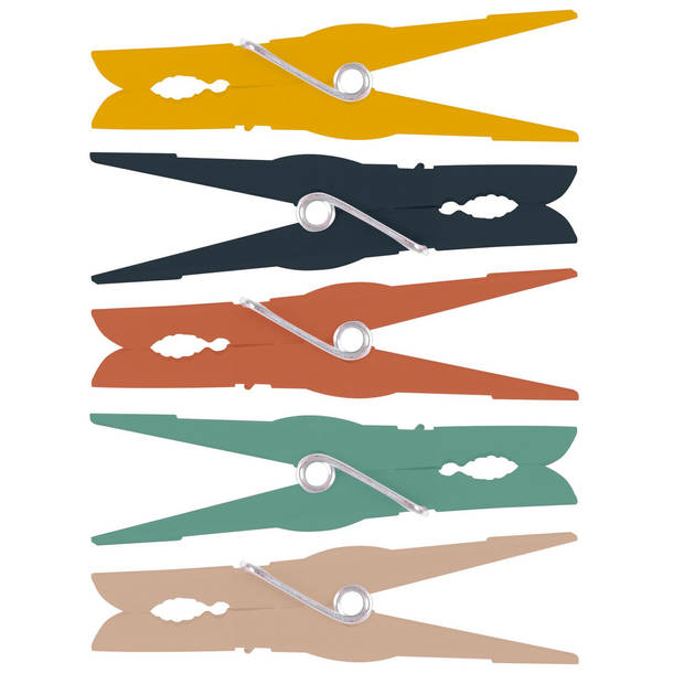 Urban Living Basic Grip wasknijpers - 72x - kunststof - 7 cm - Knijpers