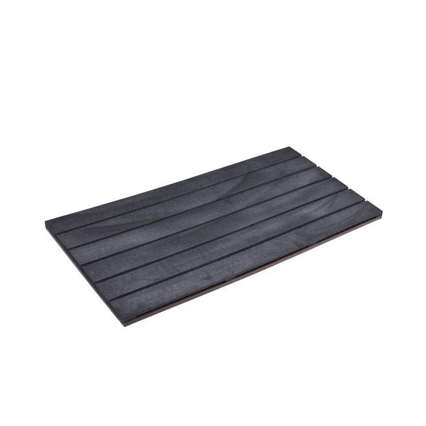 Evolar Bottom Panel voor Airco Omkasting Charcoal Grey WPC Small