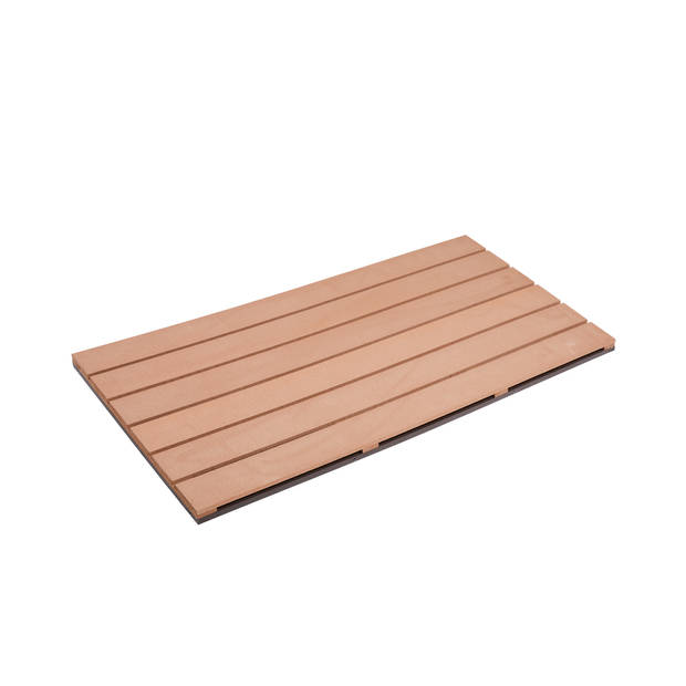 Evolar Bottom Panel voor Airco Omkasting Tropical Teak WPC Small