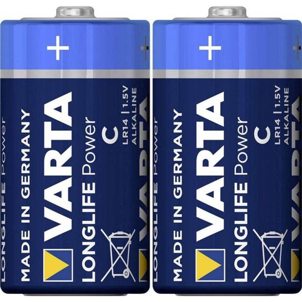 Varta - Longlife Power 2x C-cell Alkaline