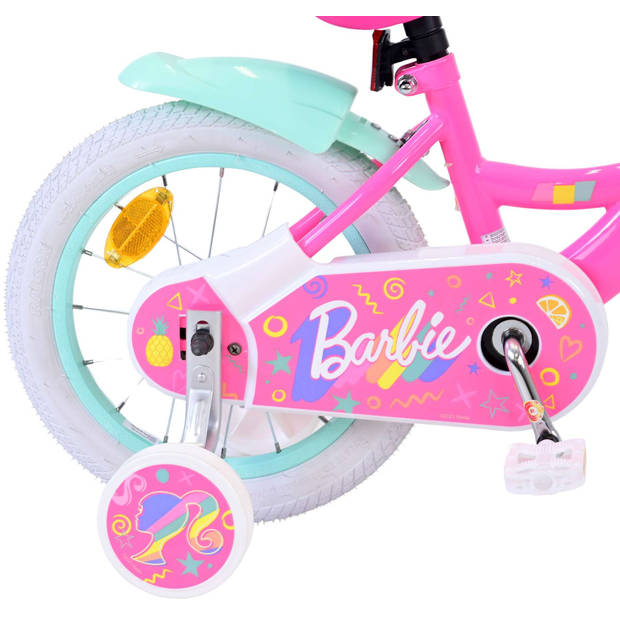 Barbie Kinderfiets - Meisjes - 14 inch - Roze