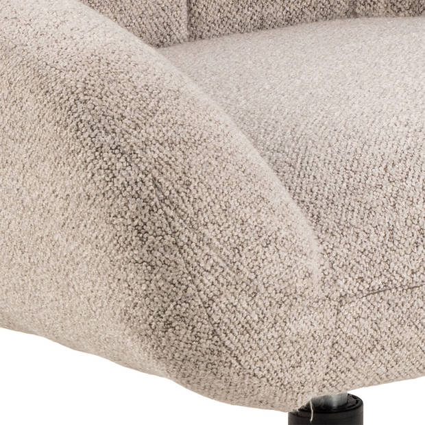 Pary fauteuil draaifunctie beige.