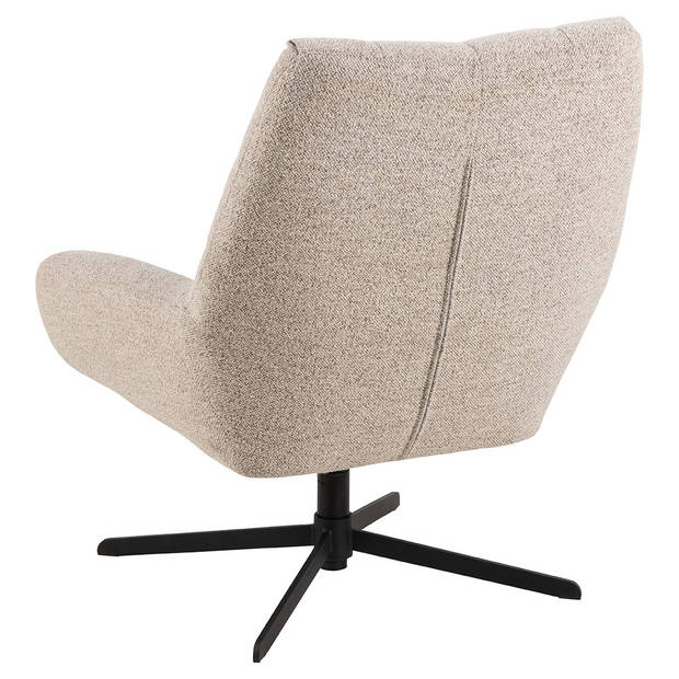 Pary fauteuil draaifunctie beige.