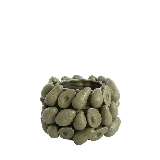 Light & Living - Vaas AVOCADO - Ø31.5x23cm - Groen