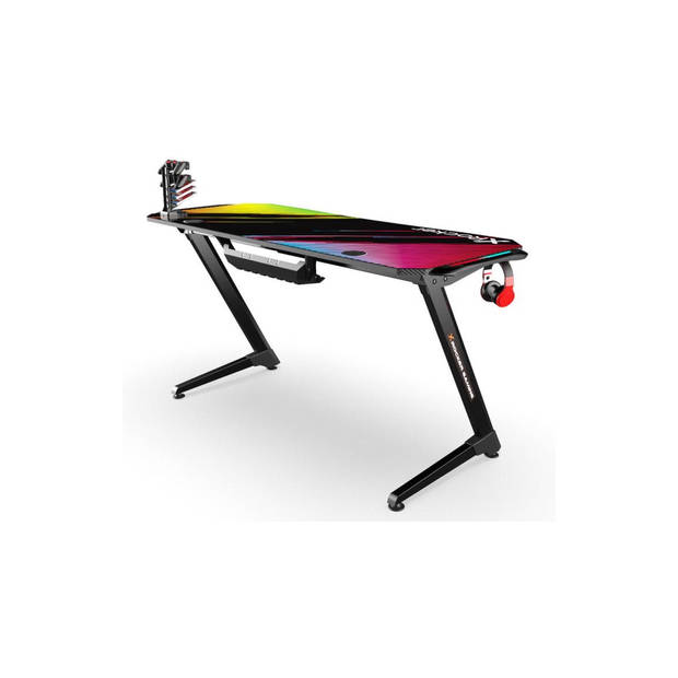 X-Rocker Jaguar Esports Gaming Desk - LED - Met Muismat