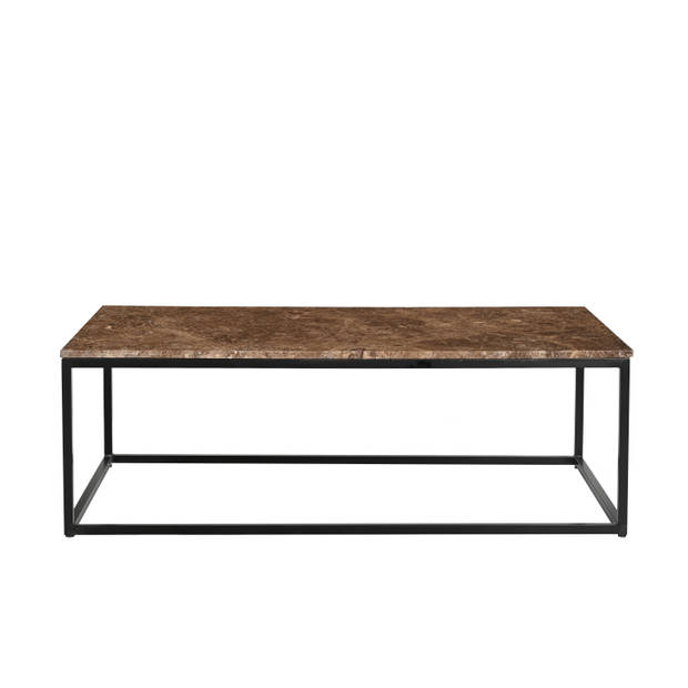 Livingfurn - Salontafel Dion Emperador 120cm - Marmer