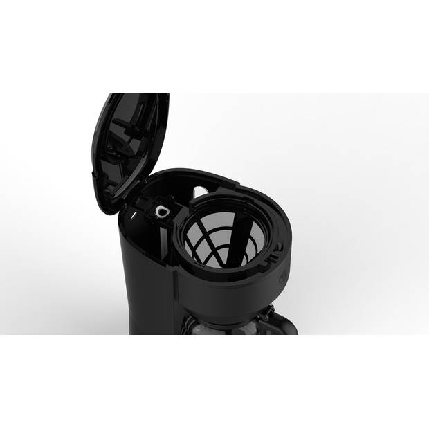 Westinghouse - Basic Serie set - Melkopschuimer Zwart + Koffiezetapparaat Zwart