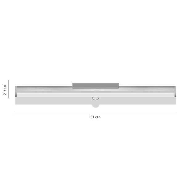 FlinQ Verstelbare Verlichting met Bewegingssensor - Oplaadbaar & Draadloos - 21 cm - 2-pack