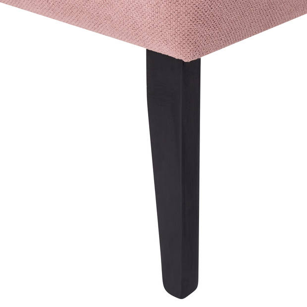 Beliani BIARRITZ - Chaise longue-Roze-Polyester