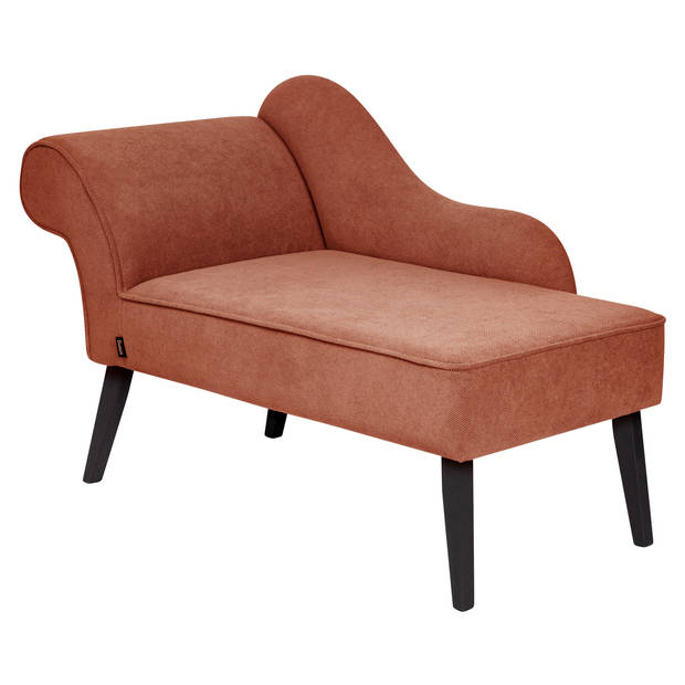 Beliani BIARRITZ - Chaise longue-Rood-Polyester