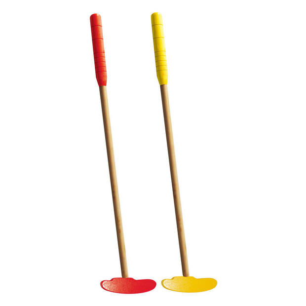 Free and Easy Golfspel 10-delig FSC-Hout multicolour