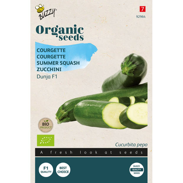 Buzzy - Organic Courgette Dunja F1 (BIO)