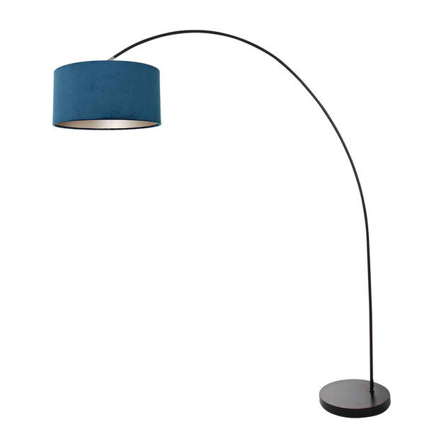 Mexlite vloerlamp Solva - zwart - - 3900ZW