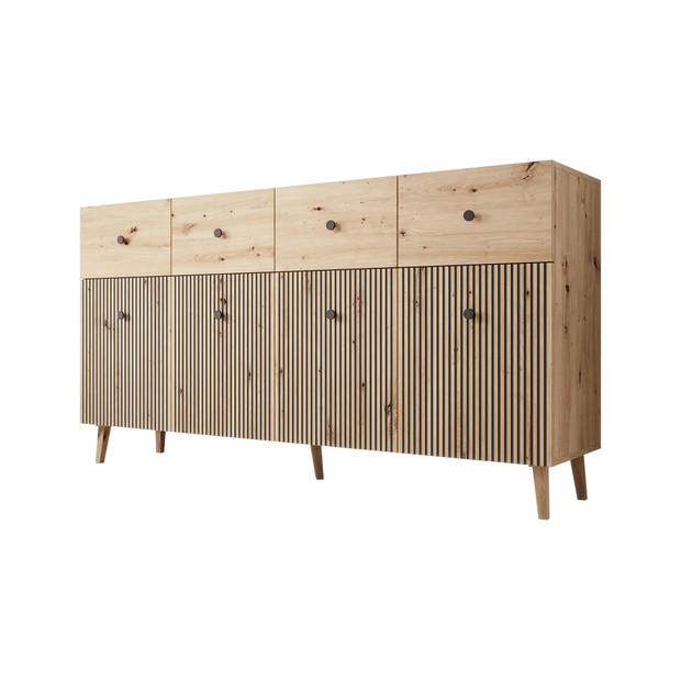 Meubella Dressoir Bali - Eiken - 180 cm