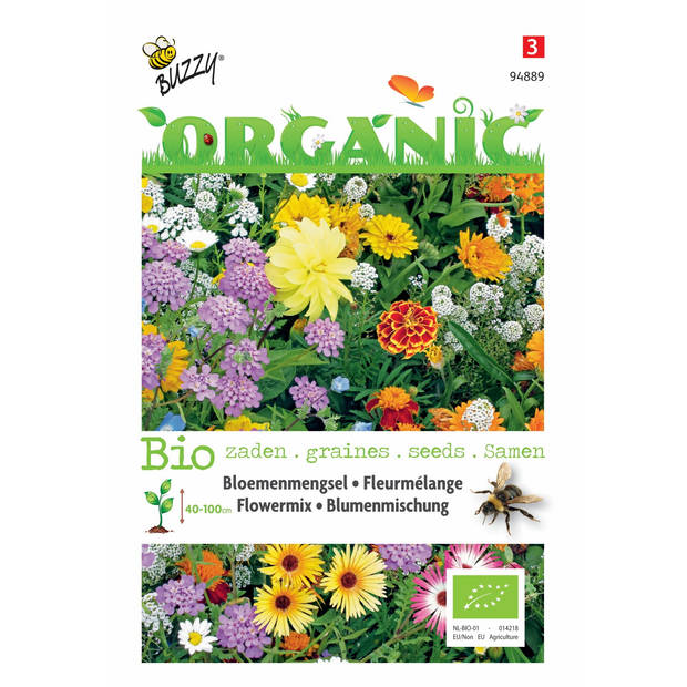 5 stuks - Buzzy - Organic Tubinger mixed Bees (Skal 14725) Tuinplus