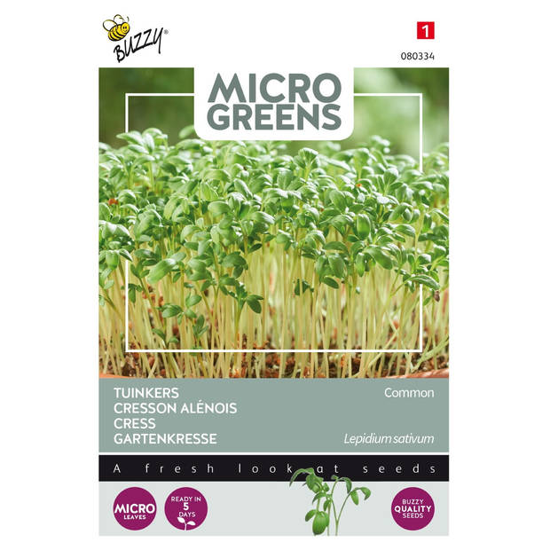 5 stuks - Buzzy - Microgreens Tuinkers