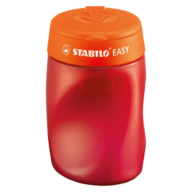 STABILO EASYsharpener - ergonomische 3 in 1 puntenslijper - rechtshandig - oranje