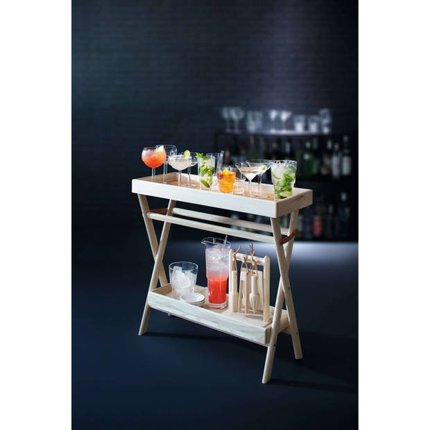 L.S.A. - Mixologist Cocktail IJsemmer met Tang 14 cm - Glas - Transparant