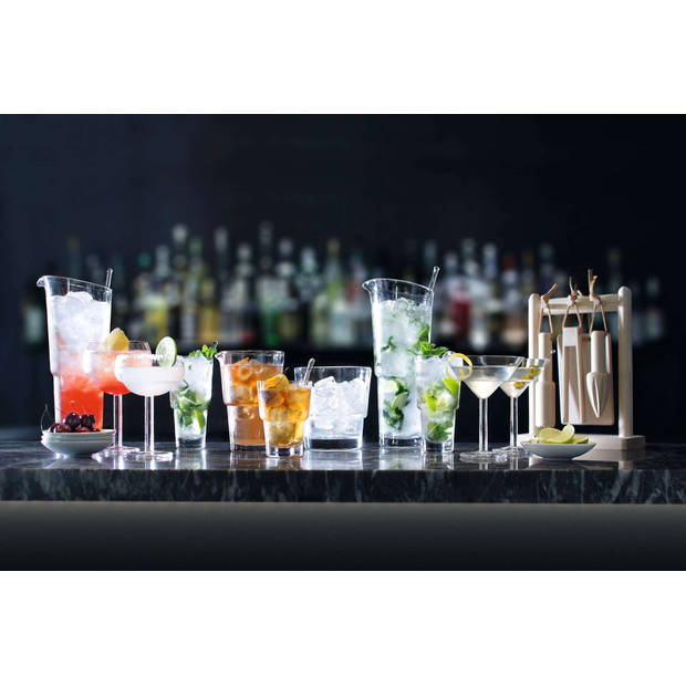 L.S.A. - Mixologist Cocktail IJsemmer met Tang 14 cm - Glas - Transparant