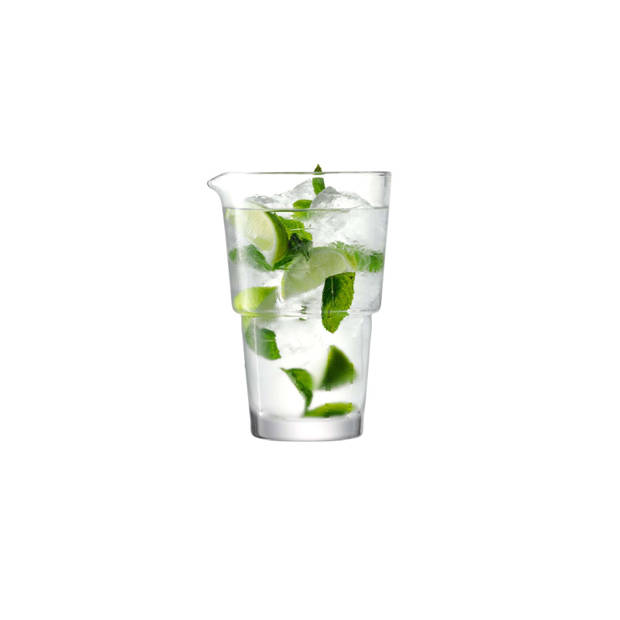 L.S.A. - Mixologist Cocktail IJsemmer met Tang 14 cm - Glas - Transparant