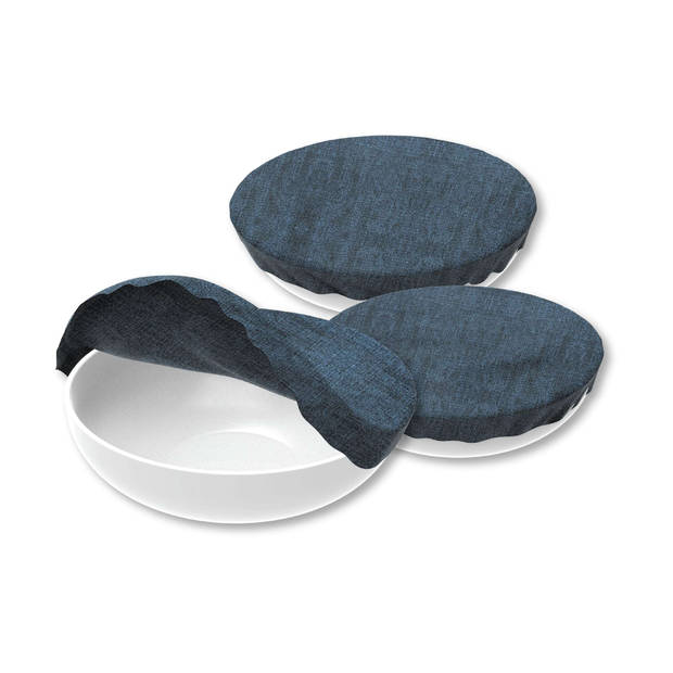 Bee's Wax - Hoes voor Schaal Jeans Set van 3 Stuks - Bijenwas - Blauw