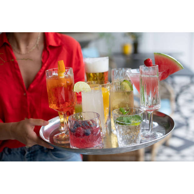 Koziol - Superglas Club No. 12 Cocktailglas 250 ml Set van 6 Stuks - Kunststof - Transparant