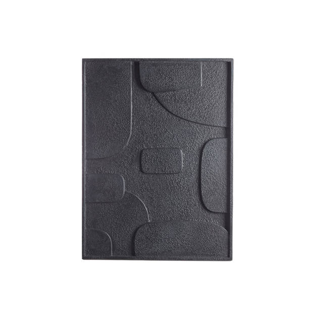 Light&living Wandornament 80x8x60 cm COLINA hout mat zwart