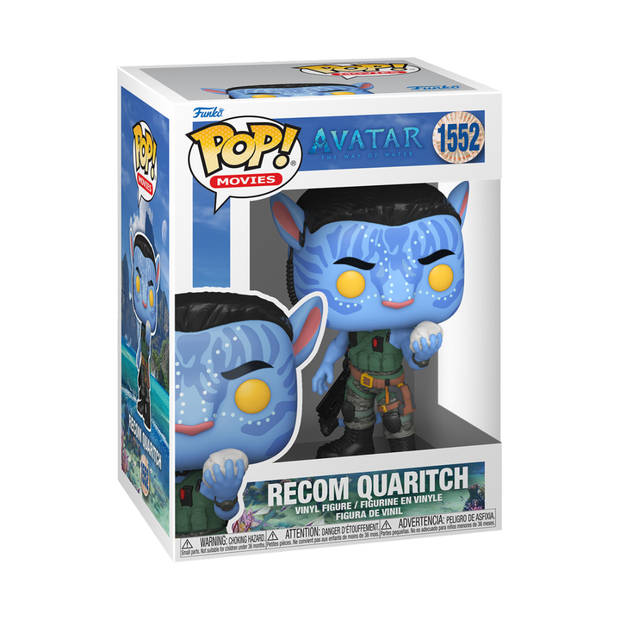 Pop Movies: Avatar - Recom Quaritch - Funko Pop #1552