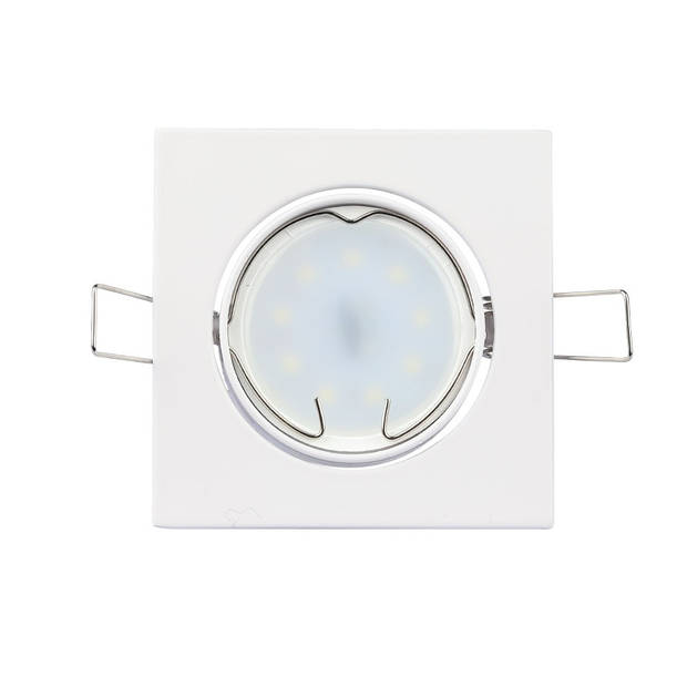 V-TAC VT-779-WH-SQ GU10 LED inbouwspots - Wit - IP20