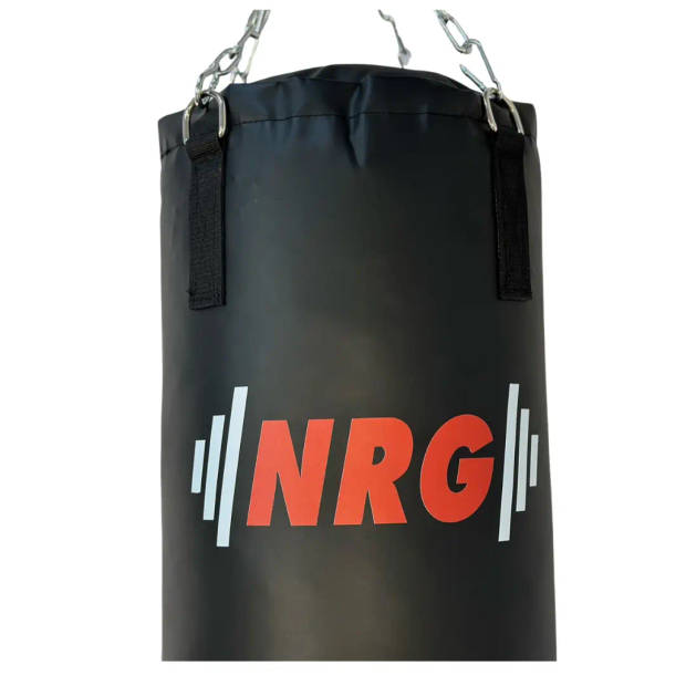 NRG fitness F9B Bokszak Kunstleer - Zwart 120 cm