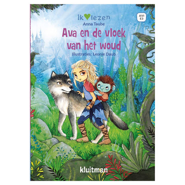 Uitgeverij Kluitman Ava en de vloek van het woud AVI-E3