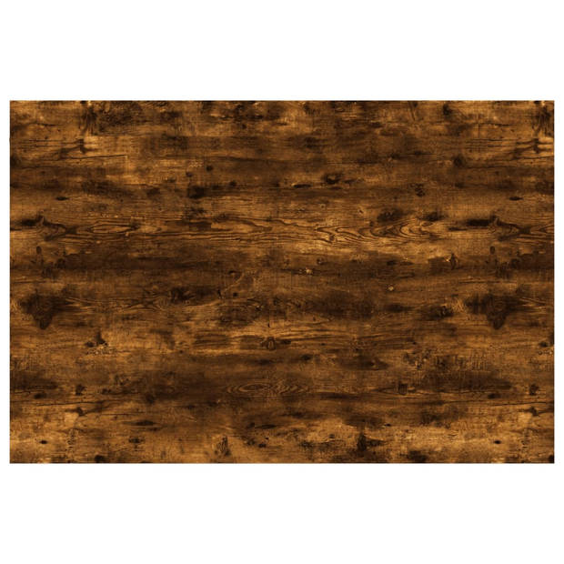 vidaXL Wandschappen 4 st 60x40x1,5 cm bewerkt hout gerookt eikenkleur